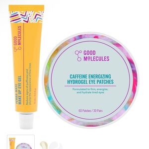 Good Molecules Caffeine Energizing Hydrogel Eye Patches - Yellow